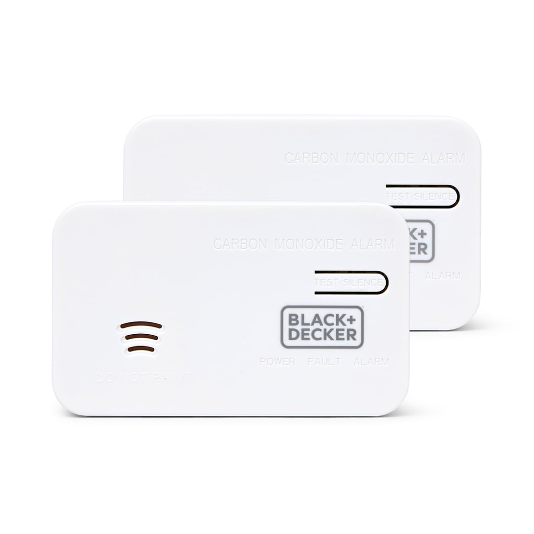 BLACK+DECKER - Carbon Monoxide Detector, 2-Pack
