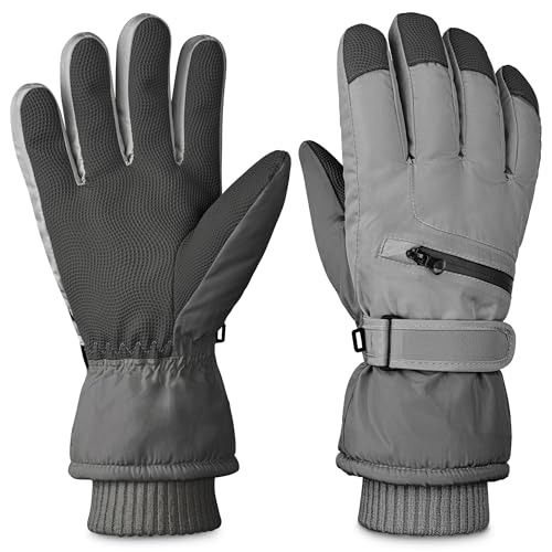 Gilotop Winter Ski Gloves Waterproof Thermal Touchscreen