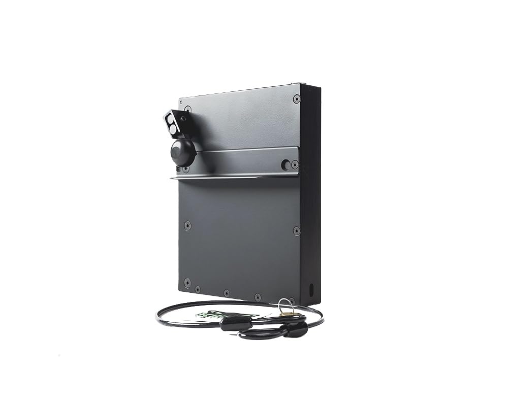 Kwick Strike Vehicle Gun Storage with Security Cable, Mechanical Lock System, No Batteries Required