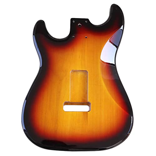 Jd.moon Electric Guitar Body For Fender St Strat Guitar Accessory Diy Poplar Hsh Guitar Body Sunburst #TOP1