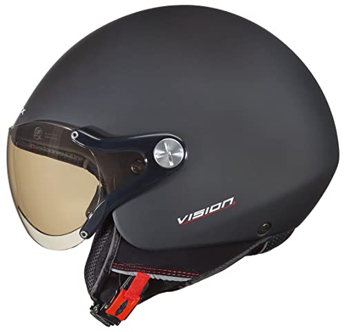 NEXX SX.60 Vision Plus Casque jet (Black Matt,M (57/58))