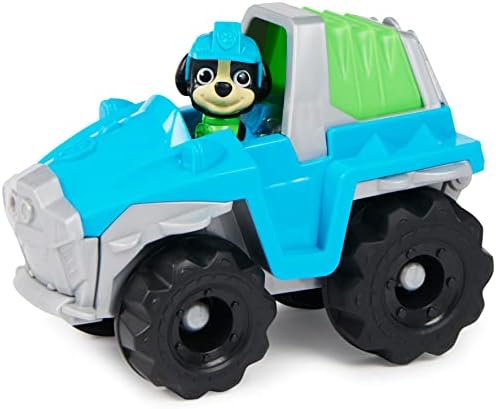 Paw Patrol, Rexs Dinosaur Rescue Vehicle with Collectible Action Figure, Kids Toys for Ages 3 and Up