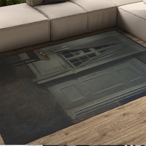 Tapis lavable Vilhelm Hammershoi grand format 120x240cm