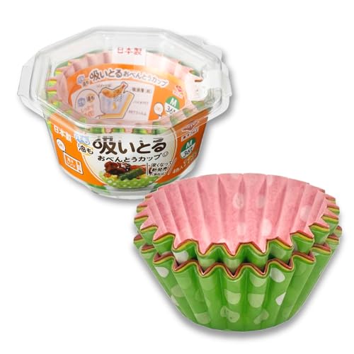 東洋アルミ お弁当 おかずカップ M 36枚入 汁も油も吸いとる 日本製 揚物・汁気のおかずに 電子レンジ対応 S1888（Amazon）