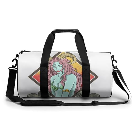 Duffel bag pour camping femme sorcière résistant aux voyages