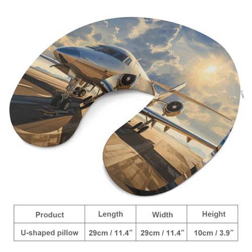 Almohada viscoelástica 30 cm x 25 cm ajustable para viaje miniatura 2