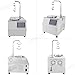 XEEAOFE Commercial Electric Chocolate Tempering Machine, Chocolate Melter Touchscreen Temp Control Chocolate Melting Machine for 7L of Chocolate 110V