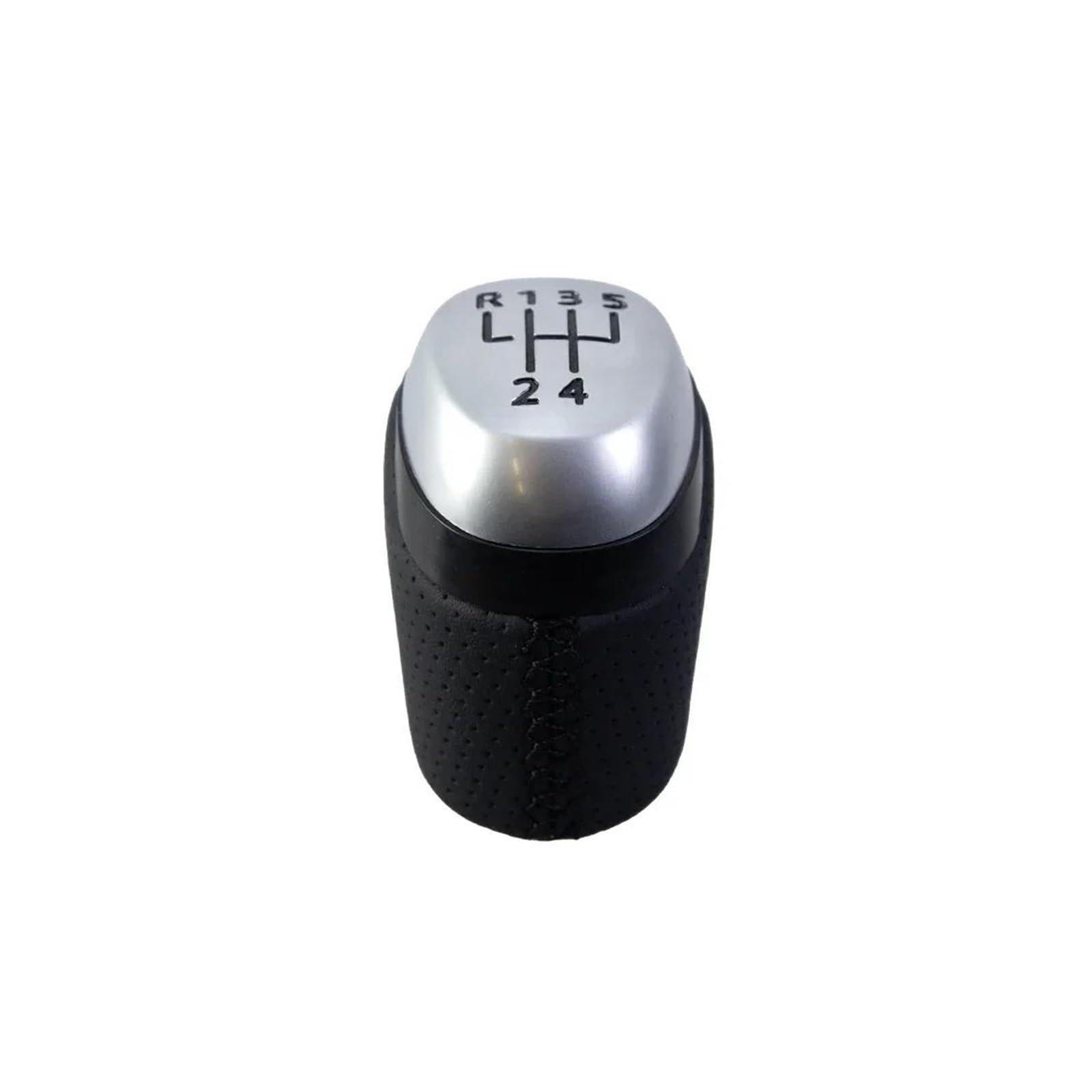AHRPKAMERD Gear Shift Knob 1PCS for Megane IV MK4 BFB for Kadjar for Talisman 2015-2022 Gear Shift Knob Shift knob(Black 5 Speed)
