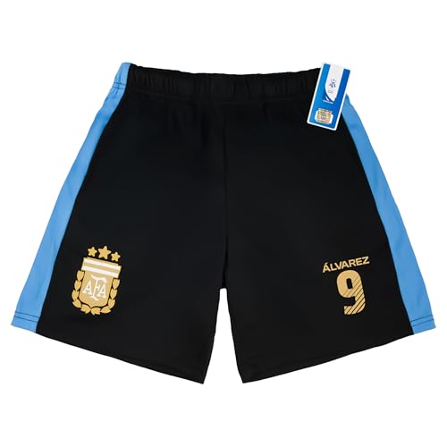 Image of Icon Sports Officially Licensed Argentina Fan Pack - 3-Piece Soccer Set - Soccer Shirt, Shorts & Socks - Unisex Kids