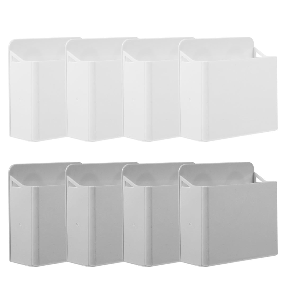 Luxshiny Organizador para Bolígrafos 8 Piezas Portalápices Ventosa para Pizarra Multifuncional para Escritorio y Espacios de Trabajo