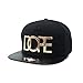 Coromose® Fashion Cool Adjustable Snapback Hip-hop Baseball Cap Hat Unisex (Black)