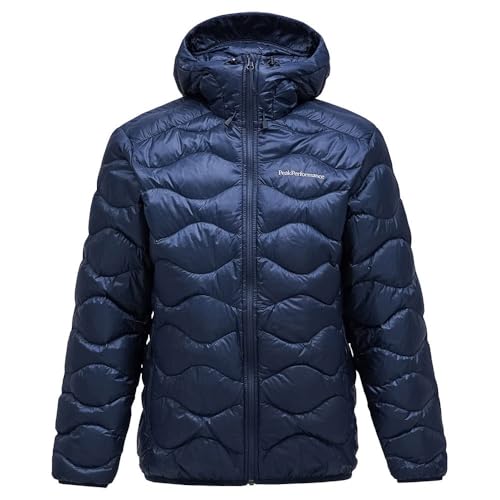 Peak Performance Herren Helium Down Hoodie Jacke, blue shadow, S
