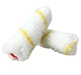 Shur-Line 3735C 4-Inch Cut Case Fabric Mini Roller Refills, Contractor Pack of 10