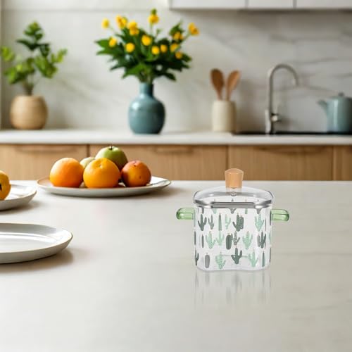 Marmite en verre transparent 2.5L pour la cuisson des pâtes