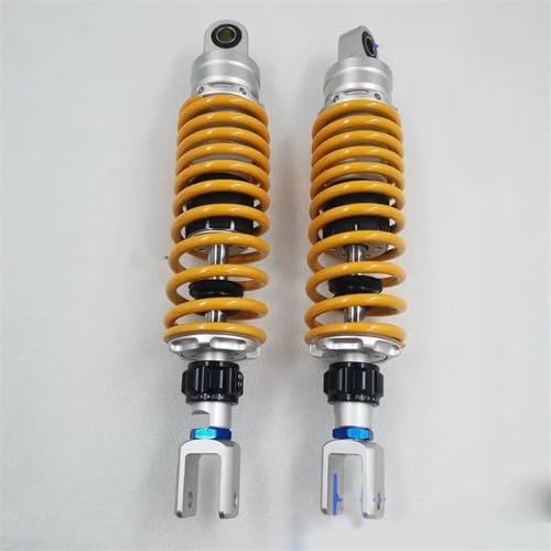 Amortisseur de moto à air réglable 320mm 340mm 360mm ressort 8mm
