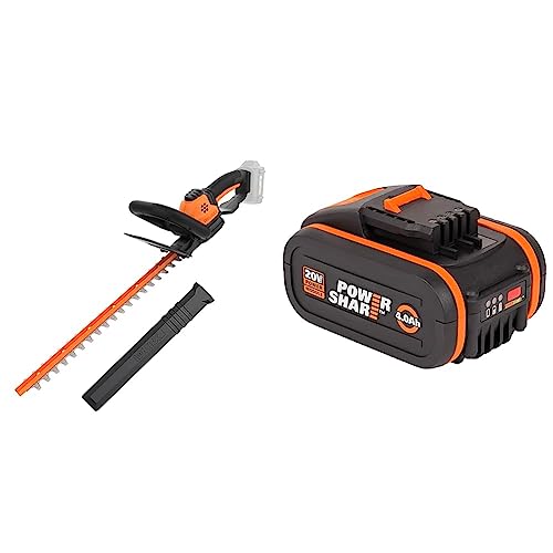 Worx WG261E.9 Akku-Heckenschere – 20V Profi Hecken- und...