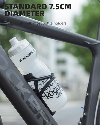 Botella de agua deportiva ROCKBROS ligera para evitar deshidratación 5