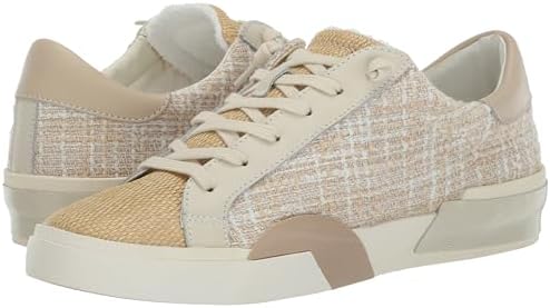 Dolce Vita Women's Zina Sneaker, Beige Multi Woven, 8.5 | Image 6