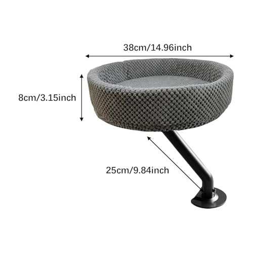 Bureau pour chat et nid rotatif anti stress pour chaton - 4