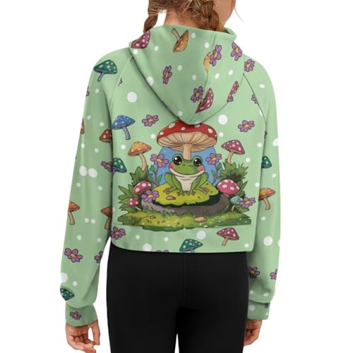 Girls Sweatshirts Half Zip Cropped Hoodies Pullover for Kids Outwear Lightweight Sport Hoodie Sweatshirt Fall Coat2