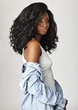 Sensationnel Curls Kinksandco półperuka, Rain Maker Instant Weave ze sznurkiem do naturalnej struktury włosów od 3C do 4C (F1B/30)