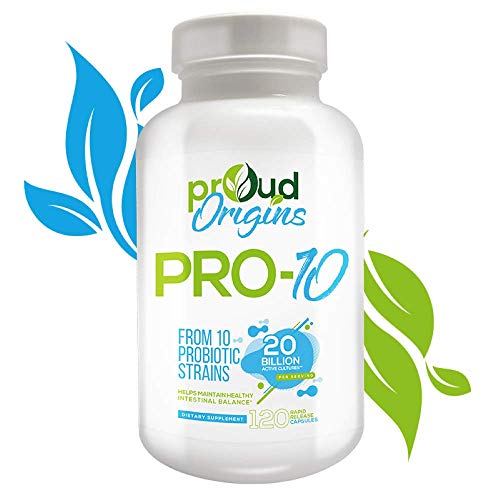 Proud Origins Pro-10, probiotico 20 billion