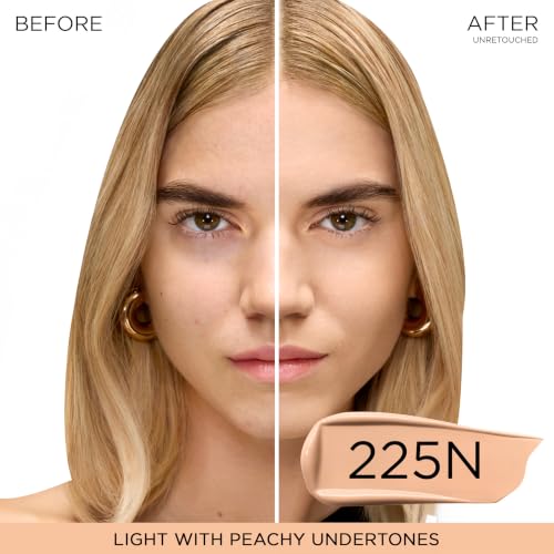 Image of Lancome Teint Idole Ultra Wear Buildable Full Coverage Foundation - Longwear & Waterproof - Natural Matte Finish - 225N (Light Skin with Neutral /Peachy Undertones), 1 Fl Oz