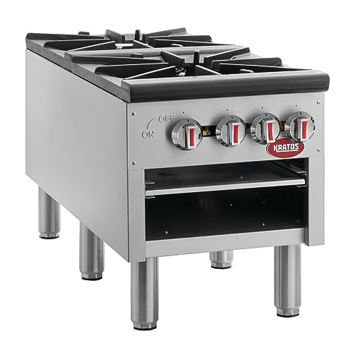 Kratos Double Stockpot Range with 160,000 BTU