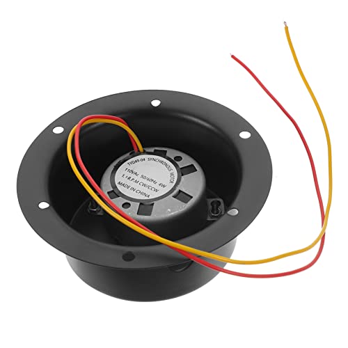 Motor rotatorio lento para bola de discoteca Artibetter, 110 V, resistente, fácil de instalar, para decoración con bola espejada miniatura 1