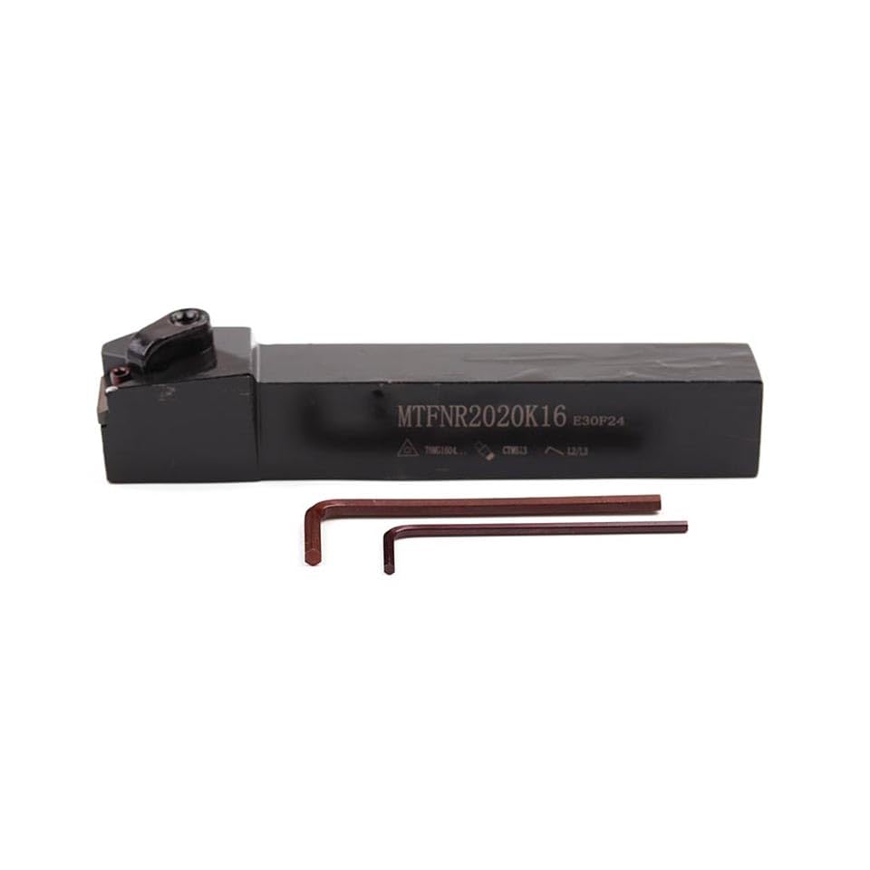 1pc External Turning Tool Holder MTFNR1616H16 MTFNR2020K16 MTFNR2525M16 Used for TNMG1604 Carbide Inserts Lathe Cutting Machine(MTFNR1616H16)