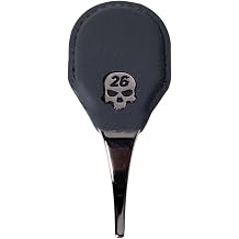 Leather-Wrapped Divot Tool in Darkness