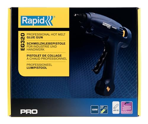 Pistolet à colle chaude Rapid EG320 pour encoller sans interruption débit 1000g/h