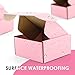 Golden State Art, 4x4x2 Pink Shipping Boxes 26 Pack, Small Cardboard Corrugated Mailer Boxes for Shipping Packaging Craft Gifts Giving Products