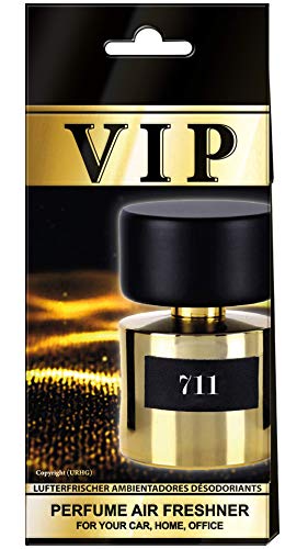 Lot de 3 parfums de voiture VIP 711, purificateur d'air appartement, désodorisant, arbre parfumé, accessoire de voiture intérieur, diffuseur de parfum de...