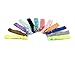 Produktbild BONAMART ® 12 PCS Mädchen Elastisch Zopfband Haarband Haarschmuck Hair Tie Zopfgummi Rasta Pastell