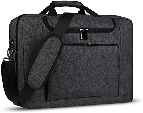 BERTASCHE Laptop Bag Briefcase 17.3 Inch Expandable Shoulder Bag for Men Women Work Business College Travel 1 BERTASCHE Laptop Bag Briefcase 17.3 Inch Expandable Shoulder Bag for Men Women Work Business College Travel