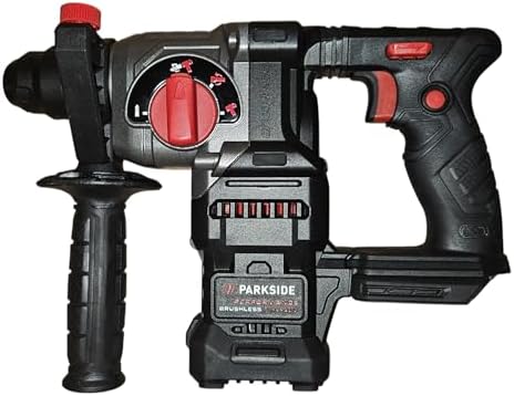 Parkside PERFORMANCE 20V PKHAP 20-Li Cordless Combi Hammer with 4.0 Ah ...