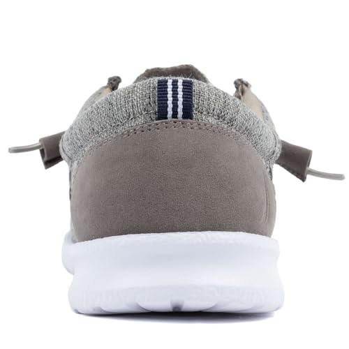 Nautica Men's Comfort Loafers, Slip-On Boat Shoe, Lightweight Casual Stretch Sneaker-Rushford3