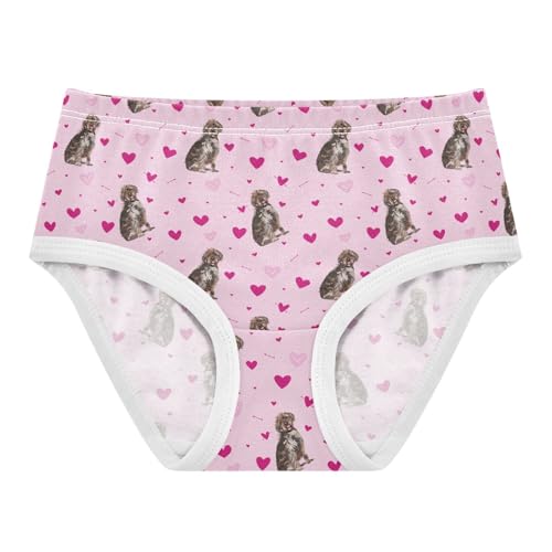 Girls' Underwear Griffon Breed Dogs Cotton Stretch Comfort Toddler Panties