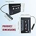 iTape Cassette Adapter Car Bluetooth Audio Receiver Work While Charging Support TF Card