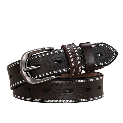 Ceinture pour femme en cuir de vache style coréen accessoire mode tendance