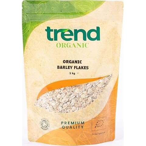 Trend Organic Barley Flakes, Nutrient-Rich and Vegan Cover