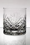 Ein Set - 6 Stück exclusive, Whiskygläser aus hochwertigem Bleikristall 24 %PbO.