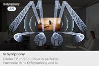 Samsung HW-Q995GH / Q990H Q-Series 11.1.4-Kanal Surround-Soundbar für TVs, Kabelloser 8"-Dual-Subwoofer, 4.0.2-Rücklautsprecher, Kabellos Dolby Atmos & DTS:X, SpaceFit Sound Pro, Q-Symphony, Alexa – Ansicht 8
