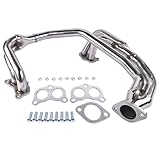 Headers with Metal Gasket Replacement for 1997-2005 Subaru Impreza 2.5RS EJ25 NA, Replacement for 1998-2005 Subaru Impreza RS 2.5L Non-Turbo