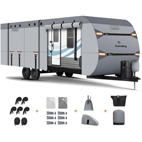 Somokg 7 Layers RV Cover 27-30 FT Cover