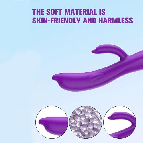 Updated Adult Toys for Woman Soft Silicone Beach Essentials Luxury Coloer Womens Toys Set 6 Modes Dual Head Machine Adult Toys for Woman Fun Gifts for Women and Your Girl Lady - Thumbnail 6