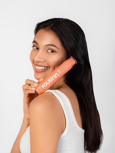 Image of Routinn Toothpaste Duo Pack Gel with Fluoride & Zinc | Smooth Mint & Peach Iced Flavors | Sensitivity Support, Enamel Care & Fresh Breath | Airless Pump Dispenser | Unisex Oral Care Combo