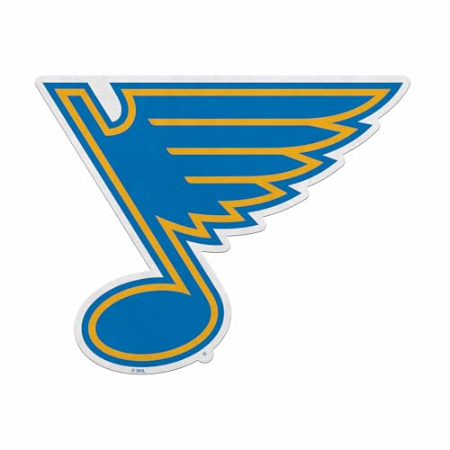 Rico Industries NHL Hockey St. Louis Blues Standard Shape Cut Pennant - Home and Living Room Décor - Soft Felt EZ to Hang