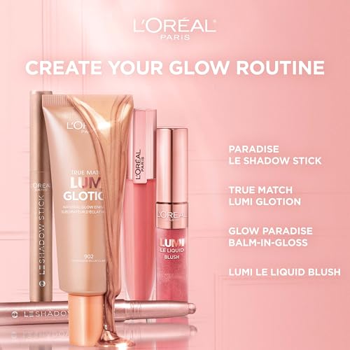 L'Oreal Paris Makeup Le Shadow Stick Eyeshadow, Blendable, Smudge-Resistant, Cream Eyeshadow, Cloudy Rose, 0.05 Oz - image 7